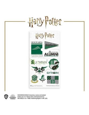 933592-MLA51043055511_082022,Stickers Vinílicos Harry Potter Casa Slytherin Oficial